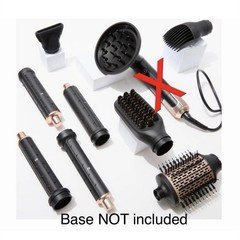 ion Luxe 8-in-1 Airstyler Pro Set Diffuser Smoothing Brush - Base NOT included