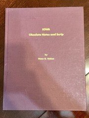 Iowa Obsolete Notes & Scrip By Dean Oakes Signed And Inscribed To Q David Bowers