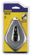 IRWIN 1932872 Aluminum/Steel 3:5:1 Ratio Robust Handle Chalk Reel 100 L ft.