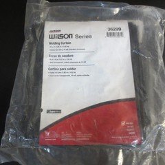 JACKSON SAFETY 36299 Welding Curtain, 6 ft L x 6 ft W, 0.014 in THK, 13 oz