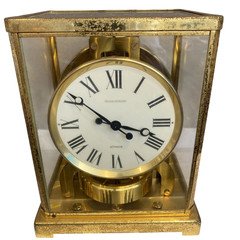 JAEGER LE COULTRE Atmos Table Clock Made in Switzerland Operation not Confirmed