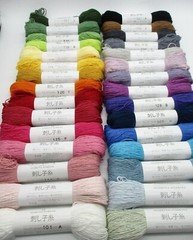 Japanese SASHIKO Embroidery Thread 30  Colors 85m Hobbyra Hobbyre
