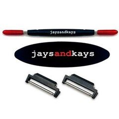 JaysAndKays® Metal Adapters Kit for Casio AE1200 AE1300 Royale Black Gray
