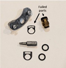 JD Jetting Mikuni TMX Jet Block Gasket Kit JDMK05 - replacement for failed parts