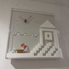 Jeco Action Clock By Seiji Sugii Analog Battery-Powered Interior Japan