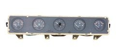 Jeep Wrangler YJ Gauge Center Cluster 87-91 Fuel Volt Temp WORKING CLOCK! OEM