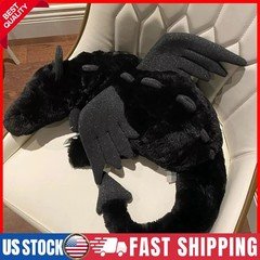 Jelly cats Black Sky Dragon Inspired Skydragon Soft Stuffed Plush Toy Gift