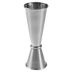 JG5 Japanese-Style Jigger, Stainless Steel, 1oz. x 2oz. Capacity, 1-3/4" Diamete