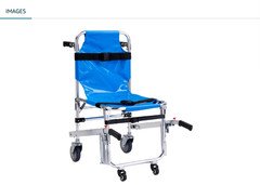 JLPT Portable Stair Lift / Evacuation chair. Blue.  In original shipping box.