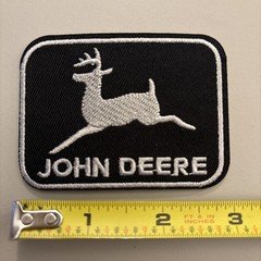 John Deere (Black Iron on patch) Quality Farm Equipment