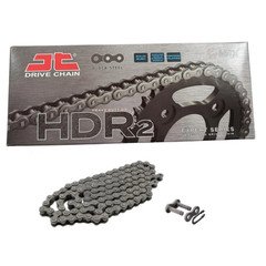 JT Heavy Duty Motorcycle Drive Chain 428 HDR 126 L Yamaha YS125 2018