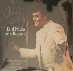 JUAN GABRIEL - En El Palacio De Bellas Artes 2LPs VINYL Black Free US Shippping