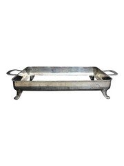 Juventino Lopez Reyes JLR Mexican Sterling Silver Chafing Stand Frame Eagle 5