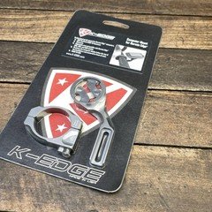 K-Edge Garmin Computer Handlebar Mount Silver 31.8 Mm Aluminum USA 40g Bike