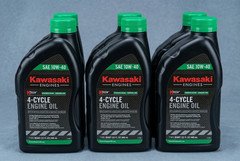 Kawasaki 6PK Genuine OEM SAE 10W-40 Engine Oil Quart 4-Cycle K-Tech 99969-6296