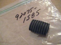 KAWASAKI VOYAGER/VULCAN/NINJA/EN450/KLF/KSF/KLT SHIFTER RUBBER NOS!