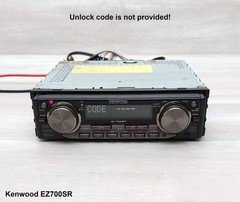 KENWOOD EZ700SR OLD SCHOOL VINTAGE CAR STEREO CD/MP3 RECEIVER JAPAN NO CODE