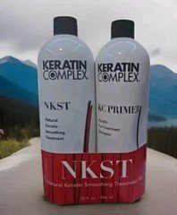 Keratin Complex Natural Smoothing Treatment Kit (NKST), 16 Oz x 2 Sealed