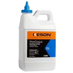 Keson Pm103blue Marking Chalk, Blue, Permanent, 3 Lb