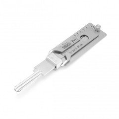 Key Decoder 2 In 1 Portable Lock Picking Set Hook And Pickup Tool Kit Ergonomic