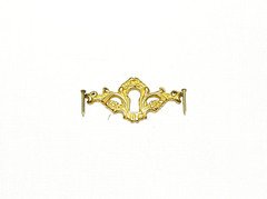 Keyhole Covers for Drawer or Door Lock Cast Brass