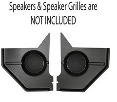 Kick Panels –1967-1968 Mustang Coupe - W/O Speakers – Custom Autosound