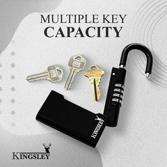 Kingsley Guard-a-Key Key Storage Lock-Real Estate Lock Box, Realtor Lockbox USED