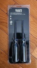 Klein Tools Blackout 2-Pack Screwdriver Set 