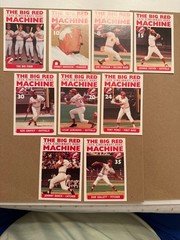 klostermans the big red machine cards bench mogan sparky + lot of 9 diff