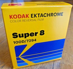 Kodak Ektachrome 100D 7294 Super-8 Color Reversal Film - NEW Fresh from Kodak