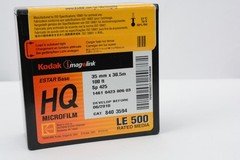 Kodak Imagelink HQ Microfilm, 35mm x 30.5m (100 ft). Opened box.
