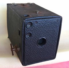 Kodak No. 2 Brownie Camera Model E Vintage Black Box Camera Classic