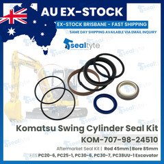 Komatsu Swing Cylinder Seal Kit 707-98-24510 Fits PC20-6, PC25-1, PC30-6, PC30-7