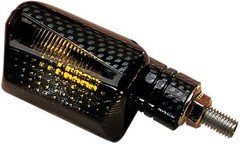 K&S Mini-Stalk Marker Light Set Single Filament Black Smoke