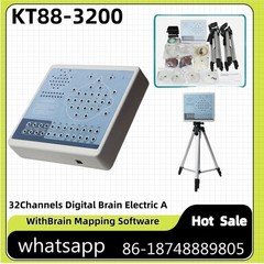 KT88-3200 32 channel digital EEG Machine Activity mapping system Software