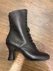 LaDuca Laura Boots BRAND NEW 3" Heel Soft Sole Women's Size 10.5 Color Black