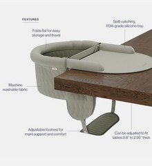 Lalo Hook On High Chair- Sage Babylist Exclusive