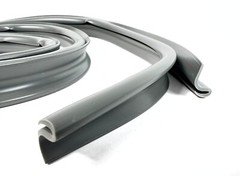 Lambretta rubber side panel beading grey Italian