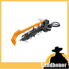 Landhonor 8in Mini Trencher Ditch Digger Skid Steer Attachment for Toro Dingo