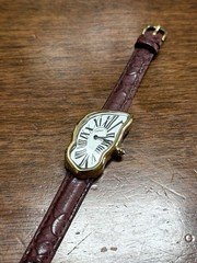 Lapont Dali Melting Watch 14k Gold Plated - Barely Used