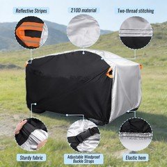 Large Quad Bike ATV Cover Waterproof 4 Wheeler Storage Rain Dust UV Protection