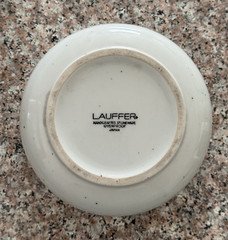 Lauffer Handmade Stoneware Ovenproof Speckled Bowl 6” in Made in Japan