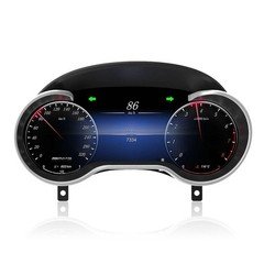 LCD 12.3" Digital Instrument Cluster Carplay For Benz W166/X166/ML/GL/GLE/GLS