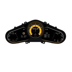 LCD Digital Instrument Cluster Speedometer Gauge For Porsche Cayenne 2010-2015