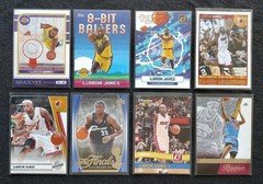 LeBron James Basketball Card Lot of 8