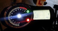led clock upgrade kit lightenUPgrade PURPLE SUZUKI BANDIT GSF1250N