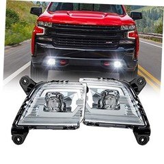 LED Fog Lights Drive Fog Lamps Compatible with 2019 2020 2021 2022 Chevrolet