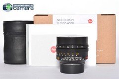 Leica Noctilux-M 35mm F/1.2 ASPH. Lens Black 11635 *BRAND NEW*