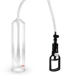LeLuv Penis Pump EasyOp Tgrip Handle BASIC Natural Male Enhancement | No Sleeve