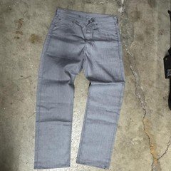 Levis 501 Original Straight Fit Grey Denim Jeans Mens 33x30 Button Fly Mexico